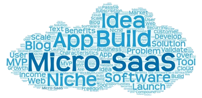 Micro SaaS Word Cloud
